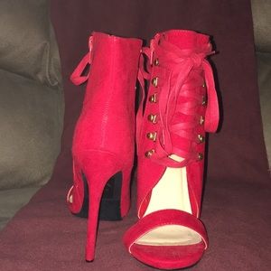 Shoes red size7
